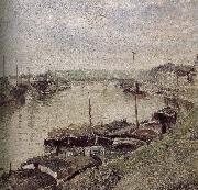 Camille Pissarro, port